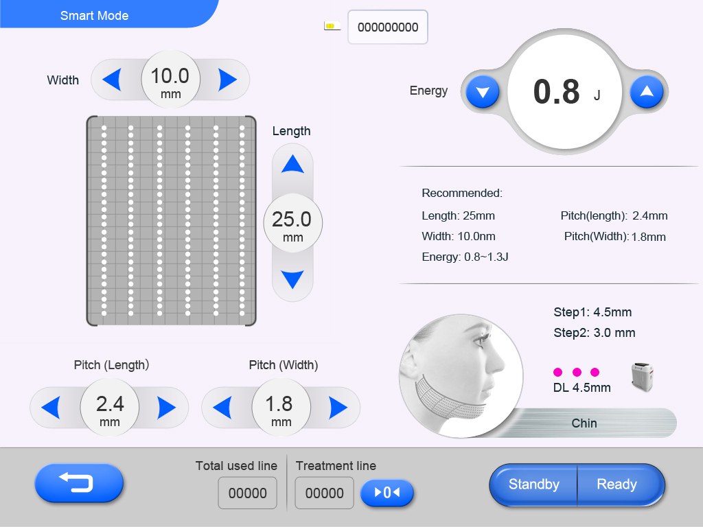 hifu screen صفحه نمایش hifu