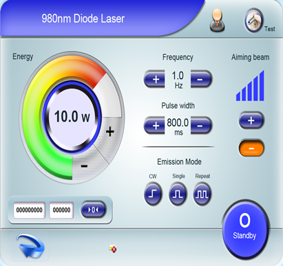 980nm vascular diode laser لیزر دایود عروقی 980 نانومتری