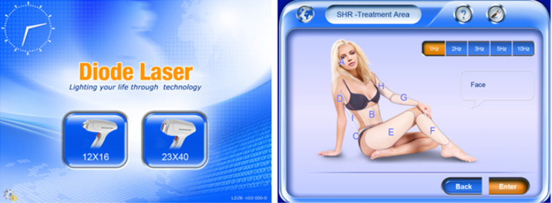 کارخانه دستگاه لیزر موهای زائد دایود