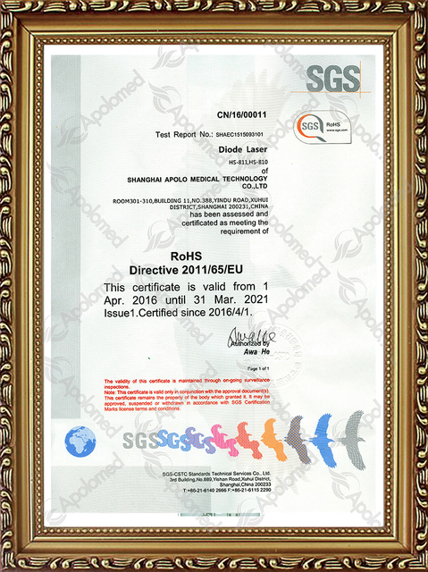 لیزر دایود Rohs