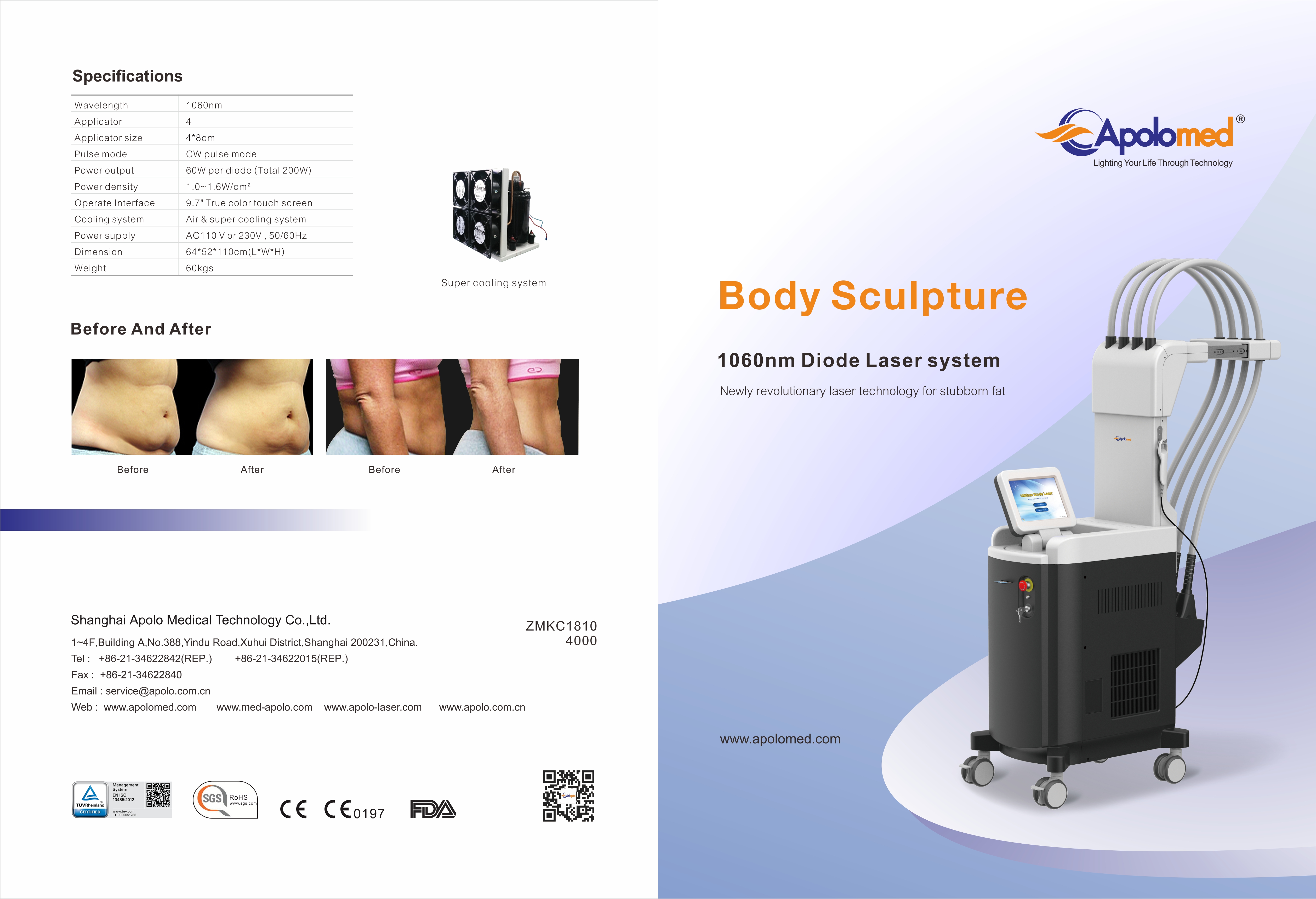 لاغری بدنه آپولو دیود 1