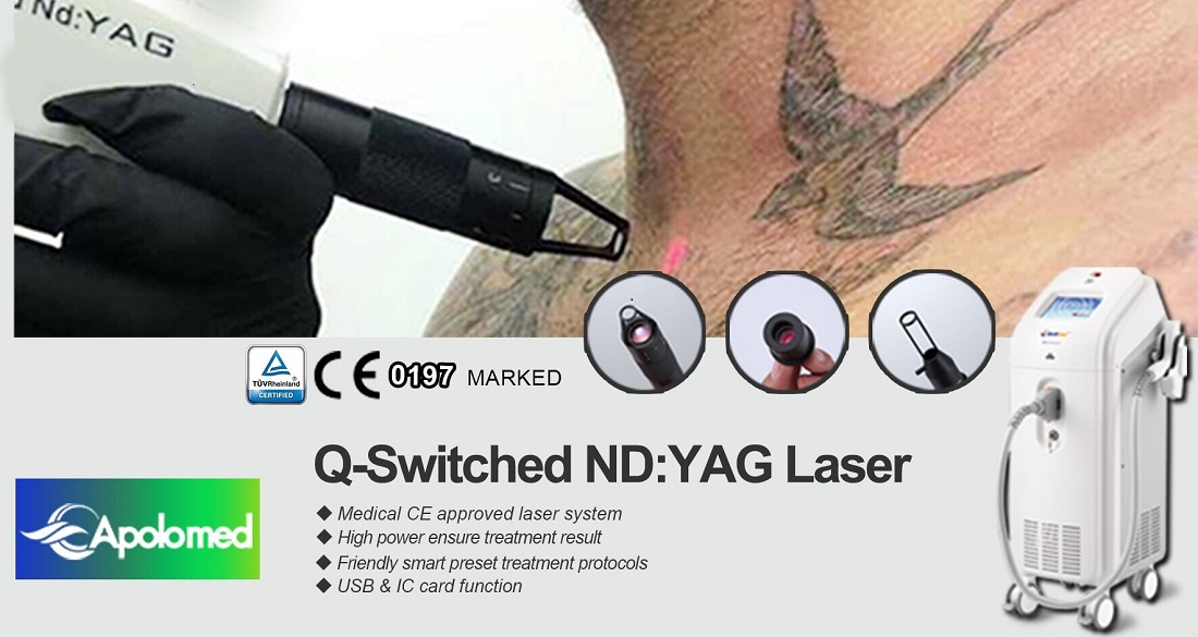 QS laser equipment تجهیزات لیزر QS