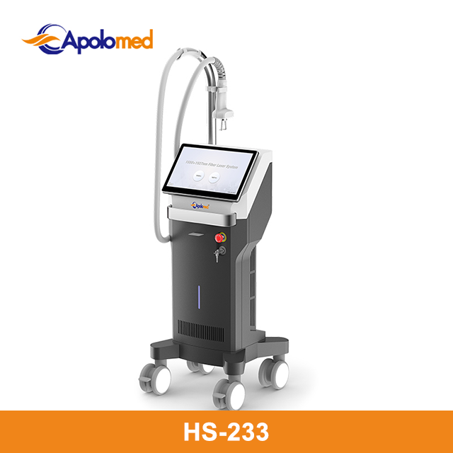 دستگاه لیزر فیبر فرکشنال 1550 نانومتر + 1927 نانومتر لیزر فیبر دو موج